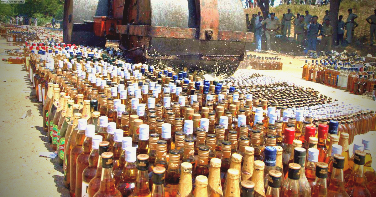 Kanpur: A 25-year-old man was arrested on Sunday after a truck carrying illegal liquor was flagged down in Uttar Pradesh's Kanpur, police said. 